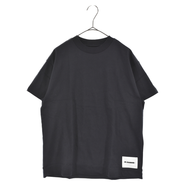 JIL SANDER+ ジルサンダープラス パックTシャツ ネイビー 無地 半袖カットソー ロゴパッチ付き JPPU706540WU24880821 レディース