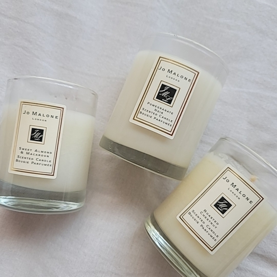 Jo Malone(ジョーマローン)のキャンドル3個セット コスメ/美容のリラクゼーション(キャンドル)の商品写真