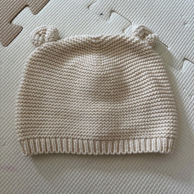 babyGAP(ベビーギャップ)のbabyGAP サマーニット帽子46cm キッズ/ベビー/マタニティのこども用ファッション小物(帽子)の商品写真