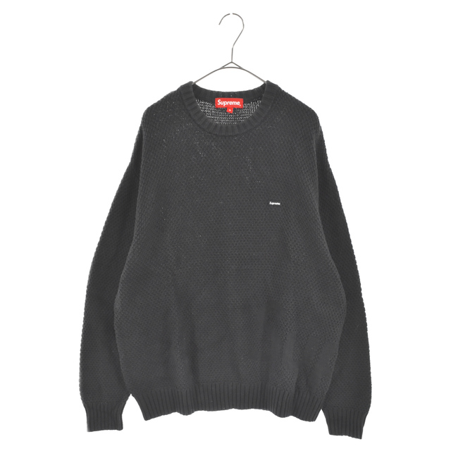 SUPREME シュプリーム 20AW Textured Small Box Sweater テクスチャード スモール ボックス スウェット ブラック  ニット セーター | フリマアプリ ラクマ