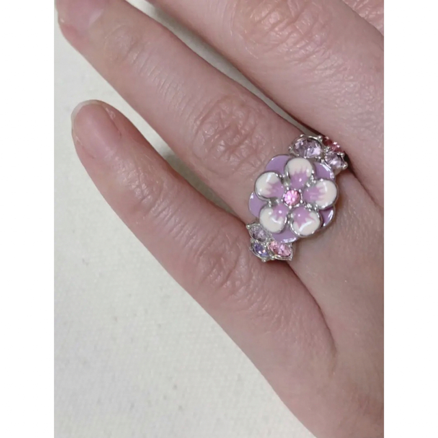 ANNA SUI(アナスイ)のアナスイ ANNA SUI 指輪 パープル 10号 レディースのアクセサリー(リング(指輪))の商品写真