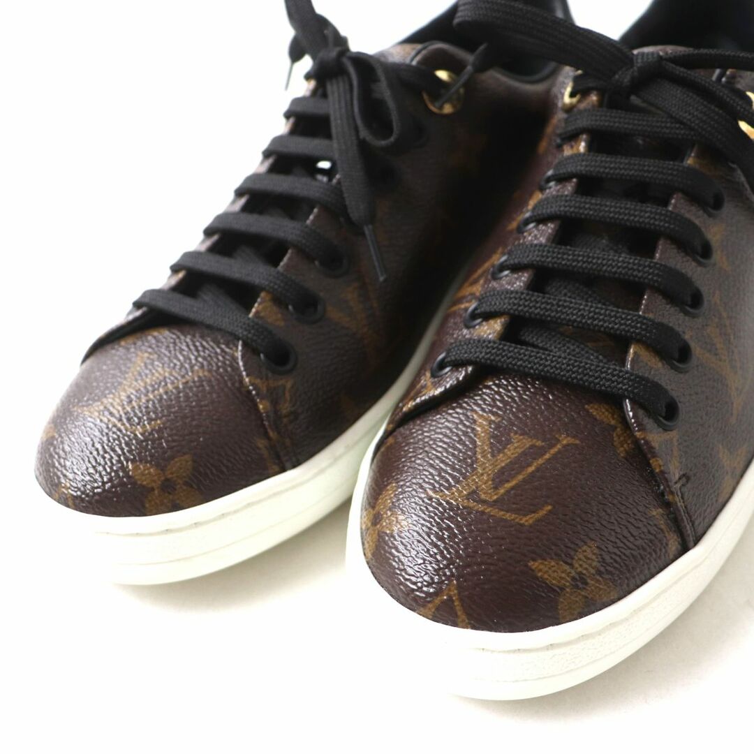 LOUIS VUITTON◇メタリックパンチングレザー/ローカットスニーカー/UK7.5/SLV/レザー/GO1126 シューズ