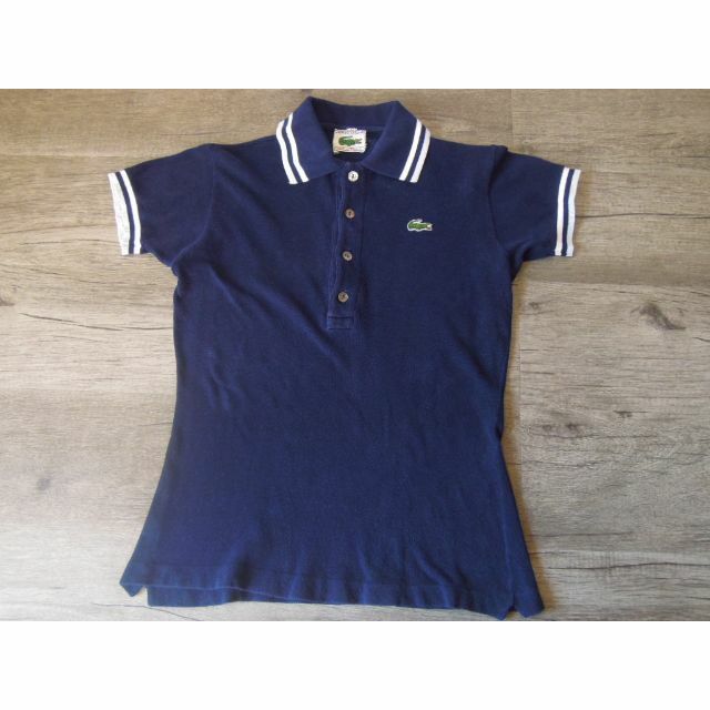 LACOSTE(ラコステ)の9jj 60's フレンチ　シュミーズ ラコステCHEMISE　LACOSTE鹿 レディースのトップス(シャツ/ブラウス(半袖/袖なし))の商品写真