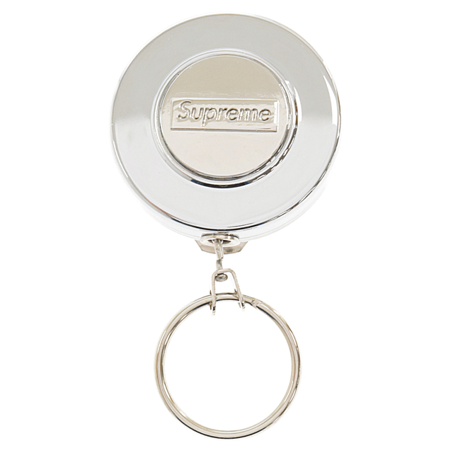 SUPREME シュプリーム 20AW KEY-BAK Original Retractable Keychain オリジナル リトラクタブル キーチェーン BOXロゴ シルバー