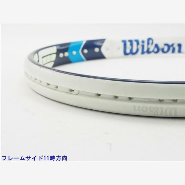 テニスラケット ウィルソン ジュース 100エス 2014年モデル (L2)WILSON JUICE 100S 2014301ｇ張り上げガット状態