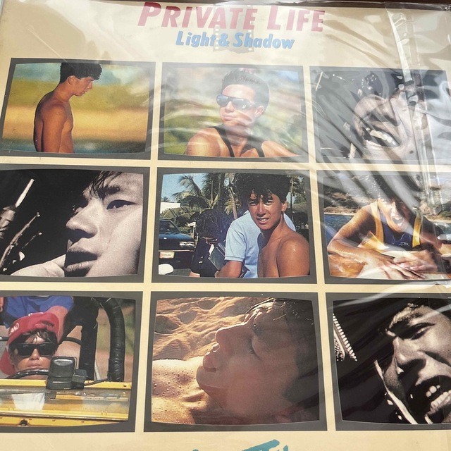 少年隊　LPレコード　PRIVATE LIFE 廃盤　品