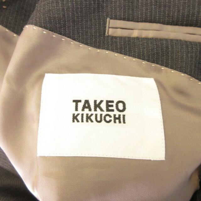 TAKEO KIKUCHI(タケオキクチ)のタケオキクチ TAKEO KIKUCHI テーラードジャケット グレー 2 メンズのジャケット/アウター(テーラードジャケット)の商品写真