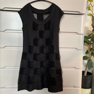 HIROKO BIS - 美品ヒロコビスのプリーツ加工チュニックブラックの通販