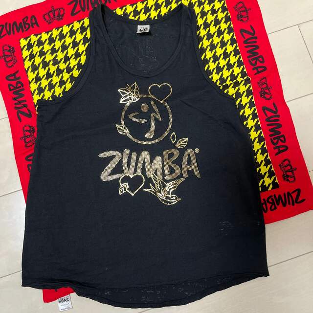 Zumba(ズンバ)のブラック✖️ゴールド スポーツ/アウトドアのスポーツ/アウトドア その他(ダンス/バレエ)の商品写真