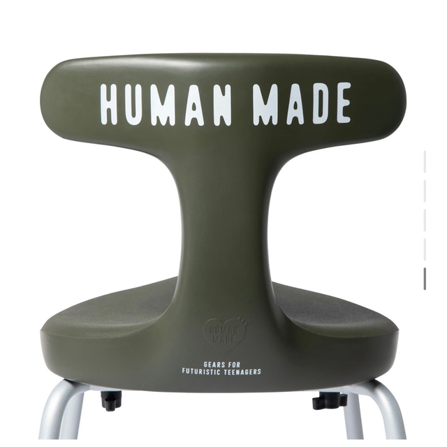 human made ayur chair olive アーユルチェア 2