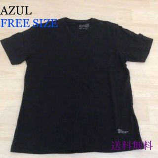 アズール(AZZURE)の★AZUL 黒　半袖　1000円ポッキリ(Tシャツ/カットソー(半袖/袖なし))