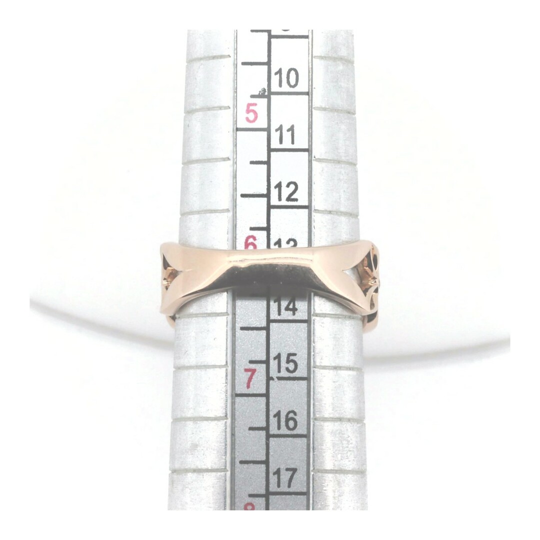 モニッケンダム ホワイトポージー ダイヤモンド リング 12号 0.46ct K18PG(18金 ピンクゴールド) レディースのアクセサリー(リング(指輪))の商品写真