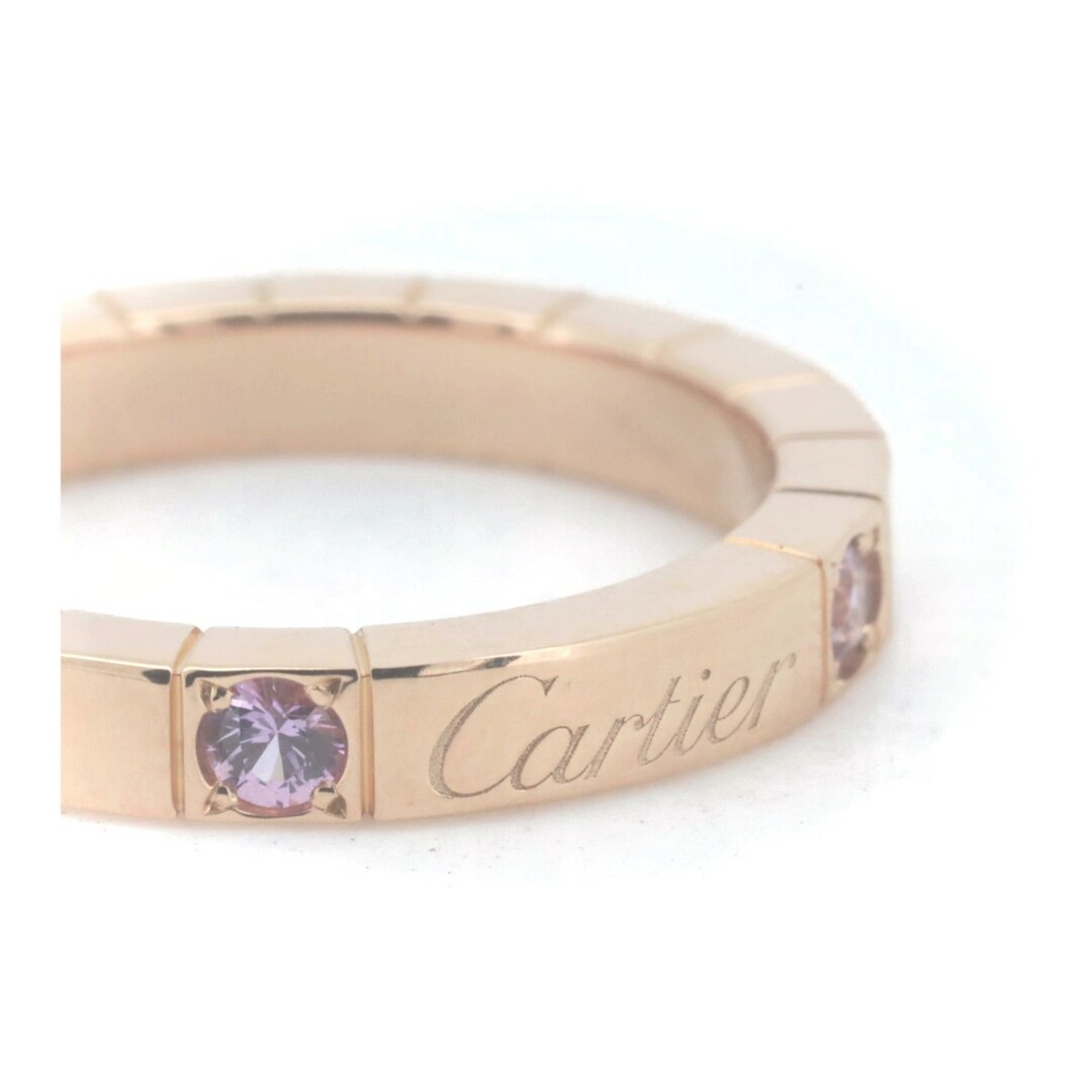 Cartier(カルティエ)のカルティエ ラニエール ピンクサファイア リング 11号 K18PG(18金 ピンクゴールド) レディースのアクセサリー(リング(指輪))の商品写真