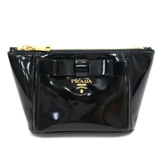 PRADA プラダ フラットポーチ 1M1152 ポーチ レザー レディース