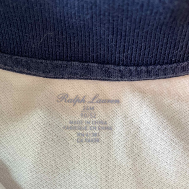 Ralph Lauren(ラルフローレン)の【90㎝】ラルフローレン　ポロシャツ キッズ/ベビー/マタニティのキッズ服男の子用(90cm~)(Tシャツ/カットソー)の商品写真