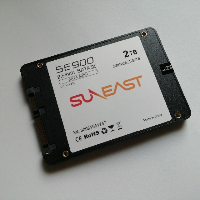 25インチインターフェースSUNEAST 2TB SSD SE90025ST-02TB