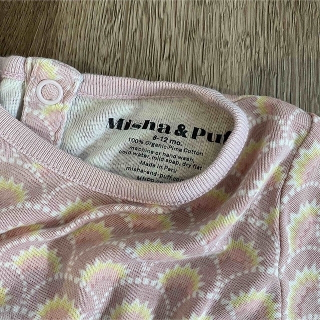 Misha & Puff(ミーシャアンドパフ)の【週末限定値下げ】misha and puff ロンパース　美品 キッズ/ベビー/マタニティのベビー服(~85cm)(ロンパース)の商品写真