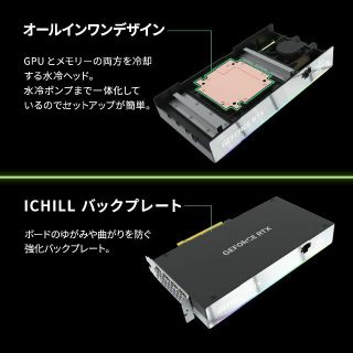 3年保証 簡易水冷 RTX4090 24GB INNO3D ゲーミング グラボ