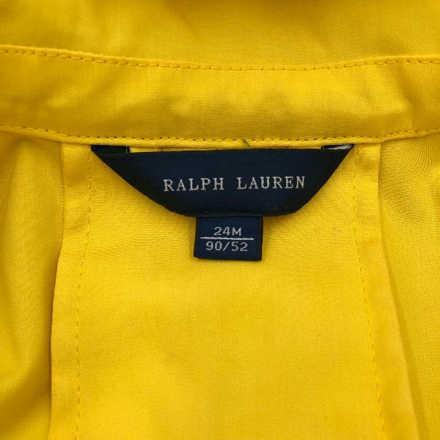 Ralph Lauren(ラルフローレン)のラルフローレン　スプリングコート　レインコート　キッズ　90cm キッズ/ベビー/マタニティのキッズ服女の子用(90cm~)(コート)の商品写真