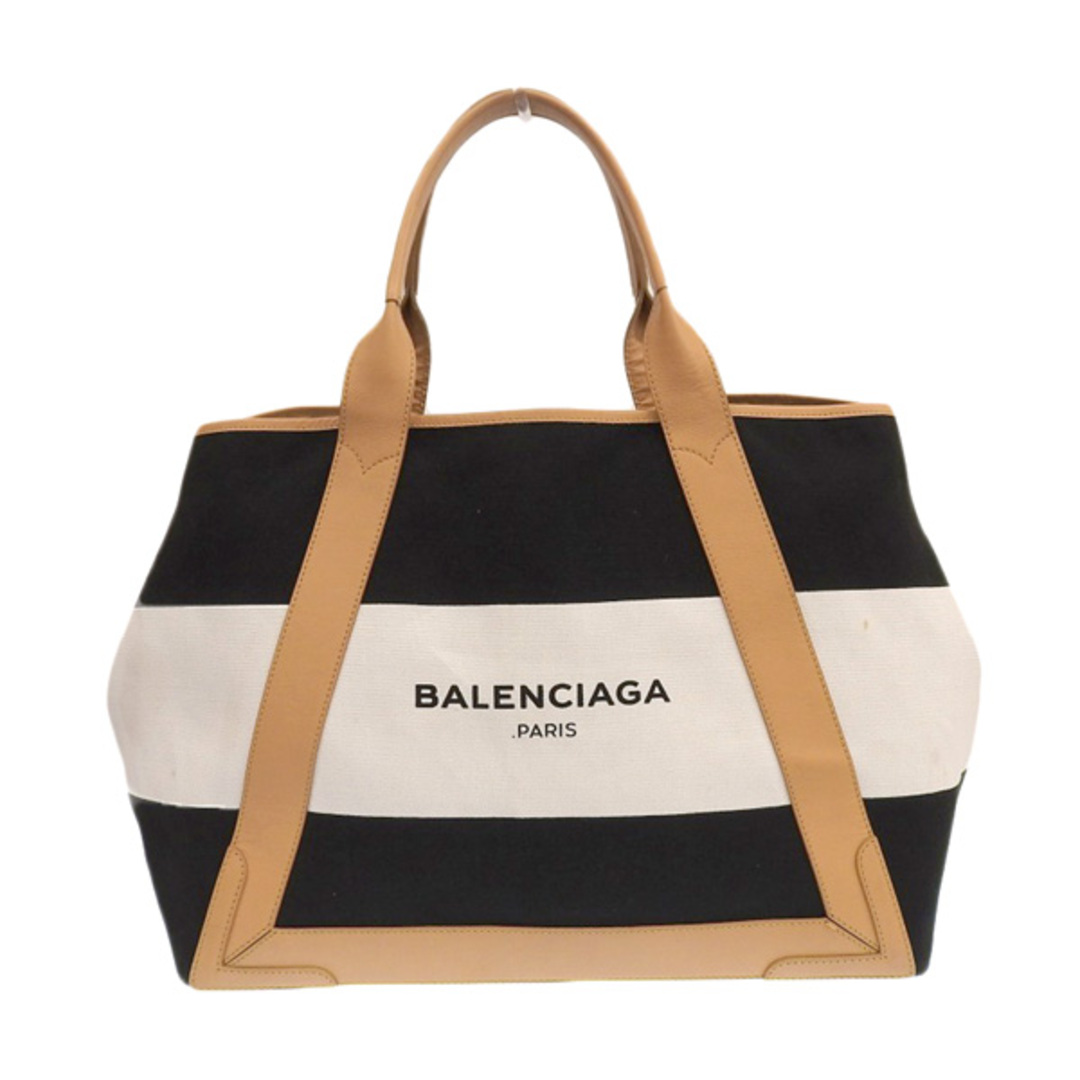 BALENCIAG バレンシアガ　トートバッグ　キャンバストート　ネイビーカバス