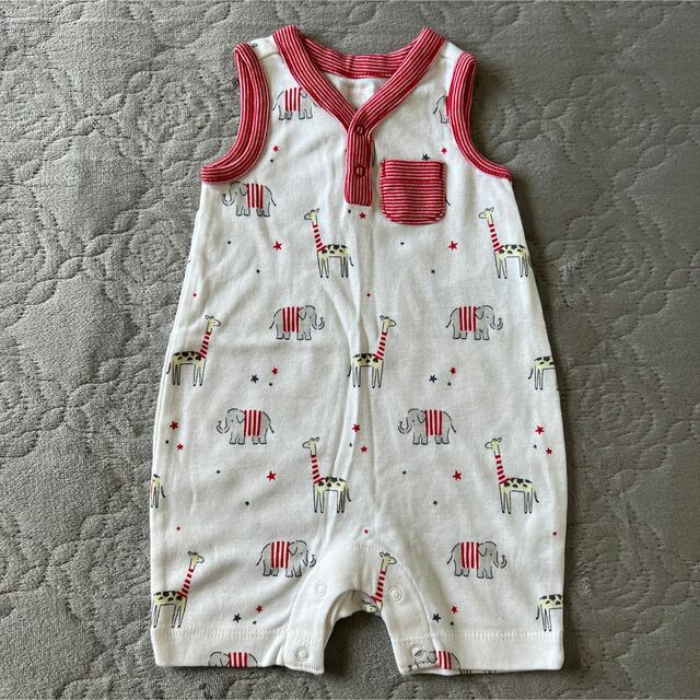 babyGAP(ベビーギャップ)の最終　baby gap ノースリーブ キッズ/ベビー/マタニティのベビー服(~85cm)(ロンパース)の商品写真