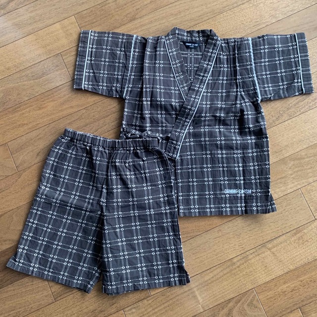 COMME CA ISM(コムサイズム)のコムサイズム　甚平　110cm キッズ/ベビー/マタニティのキッズ服男の子用(90cm~)(甚平/浴衣)の商品写真