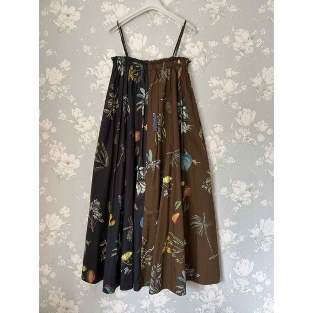 CABaN】キャバン ボタニカル 2wayスカートワンピース ¥41800