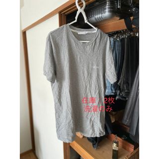 カルバンクライン(Calvin Klein)のCalvin Klein close カルバンクライン　グレー tシャツ　ロゴt(Tシャツ/カットソー(半袖/袖なし))