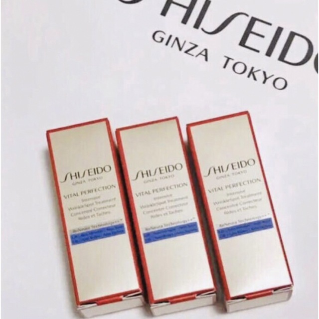 SHISEIDO VITAL-PERFECTION（SHISEIDO）(バイタルパーフェクション)のバイタルパーフェクション リンクルリフト ディープレチノホワイト５　3本セット コスメ/美容のスキンケア/基礎化粧品(アイケア/アイクリーム)の商品写真