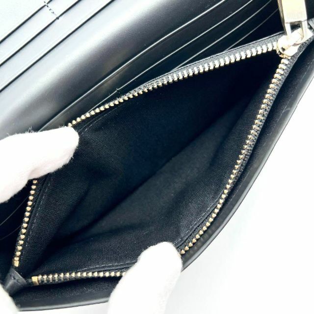 人気モデル】ポールスミス メンズ 財布 長財布 レザー ステッチ