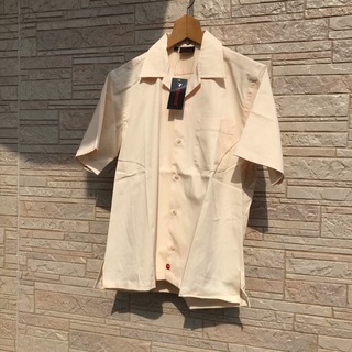 マーモット(MARMOT)の未使用old　Marmot　オープンカラーシャツ　日本製　ストレッチ　ナチュラル(シャツ)
