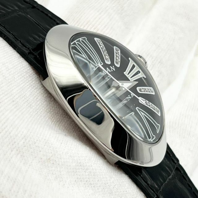 【定価約12万・替えバンド付】ロックマン　メンズ　時計　腕時計　ダイヤモンド