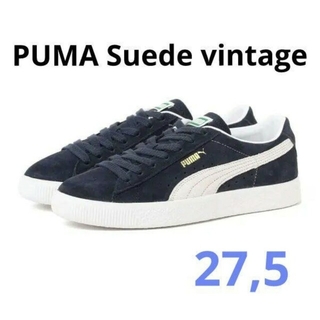 プーマ(PUMA)のPUMA Suede vintage NAVY 27.5(スニーカー)