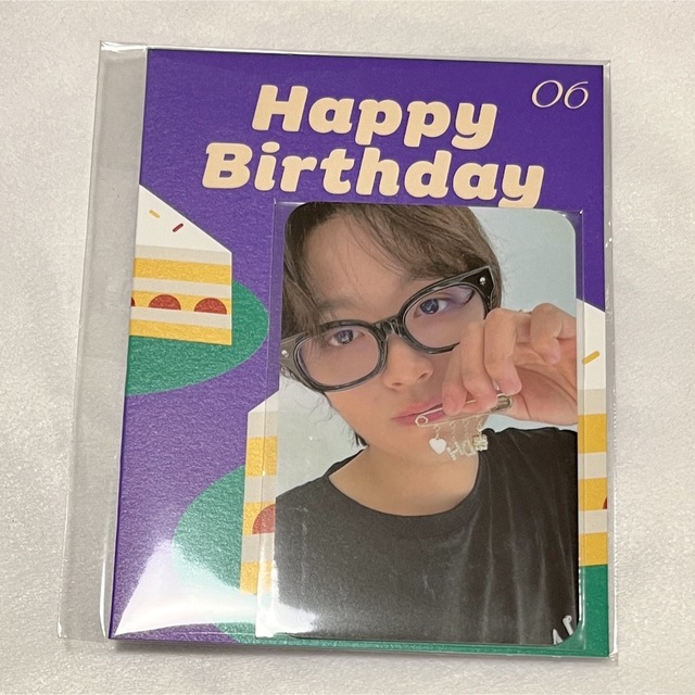 NCT ヘチャン センイル トレカARTIST BIRTHDAY CARD エンタメ/ホビーのCD(K-POP/アジア)の商品写真