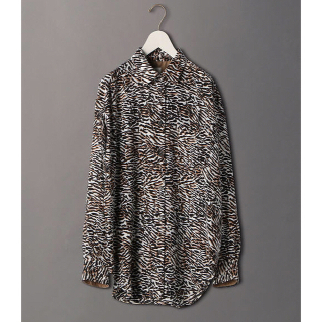 6 (ROKU) - 【6(ROKU)】ZEBRA PRINT SHIRTの通販 by …|ロクならラクマ