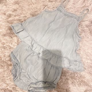 ベビーギャップ(babyGAP)のbaby GAP デニム セットアップ(ワンピース)