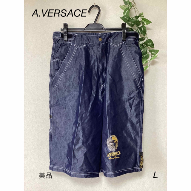 ⭐︎美品⭐︎A.VERSACE ハーフパンツ　ズボン　sizeL