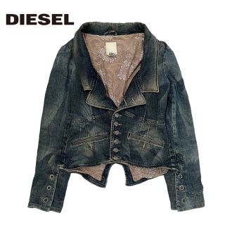 DIESEL ディーゼル デニム ジャケット ロング丈 レディース