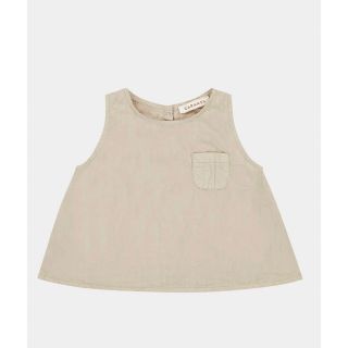 キャラメルベビー&チャイルド(Caramel baby&child )の【caramel 】LETTUCE BABY TOP - GREY(その他)