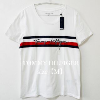 トミーヒルフィガー(TOMMY HILFIGER)のTommyHilfiger/トミーヒルフィガー★半袖Tシャツ★ホワイト白紺赤★M(Tシャツ/カットソー(半袖/袖なし))