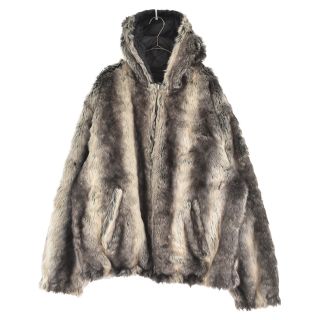 Supreme シュプリーム フライトジャケット キルティング ファー ロゴ