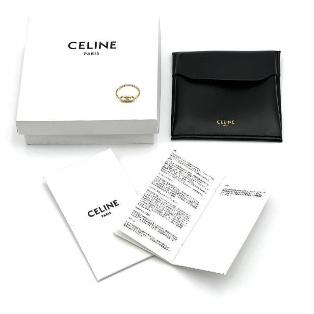 celine(セリーヌ)の【12号・人気】セリーヌ　CELINE　レディース　指輪　リング　トリンオフ レディースのアクセサリー(イヤリング)の商品写真