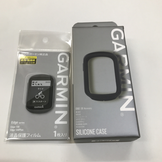 GARMIN(ガーミン)のGARMIN Edge130専用 シリコンケースと液晶保護フィルム スポーツ/アウトドアの自転車(その他)の商品写真