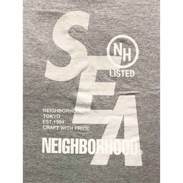 NEIGHBORHOOD(ネイバーフッド)のウィンダンシー　NHWDS-2/C-TEE SS　グレーXL メンズのトップス(Tシャツ/カットソー(半袖/袖なし))の商品写真