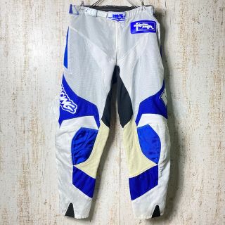 MSR オフロード モトクロス パンツ バイク レーシング ブルー ホワイト