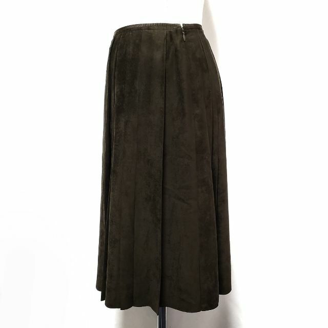 7-Idconcept.(セブンアイディコンセプト)のセブンアイディコンセプト ダークブラウン系 フレアスカート サイズ36 （約Sサ レディースのスカート(ひざ丈スカート)の商品写真