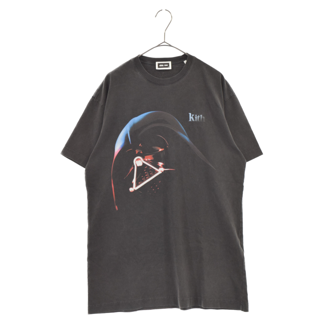 KITH キス × STAR WARS Darth Vader Helmet Vintage Tee スターウォーズ ダースベイダーヴィンテージ半袖Tシャツ ブラック