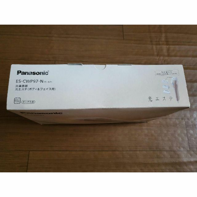 Panasonic(パナソニック)のPanasonic 光美容器 光エステ ボディ&フェイス用 ES-CWP97 スマホ/家電/カメラの美容/健康(ボディケア/エステ)の商品写真