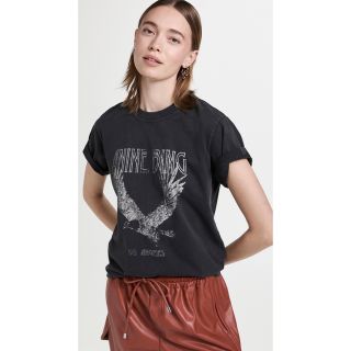 ドゥーズィエムクラス(DEUXIEME CLASSE)のANINE BINGアニービン LILI EAGLE Tシャツ 新品タグ付(Tシャツ(半袖/袖なし))