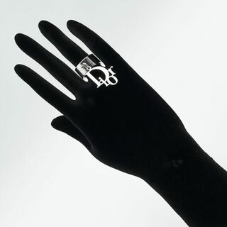 クリスチャンディオール(Christian Dior)の【14号】ディオール　レディース　指輪　リング　DIOR　ロゴ　シルバー色(リング(指輪))